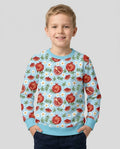 Sweatshirt mit Rundhalsausschnitt aus Bambusfaser