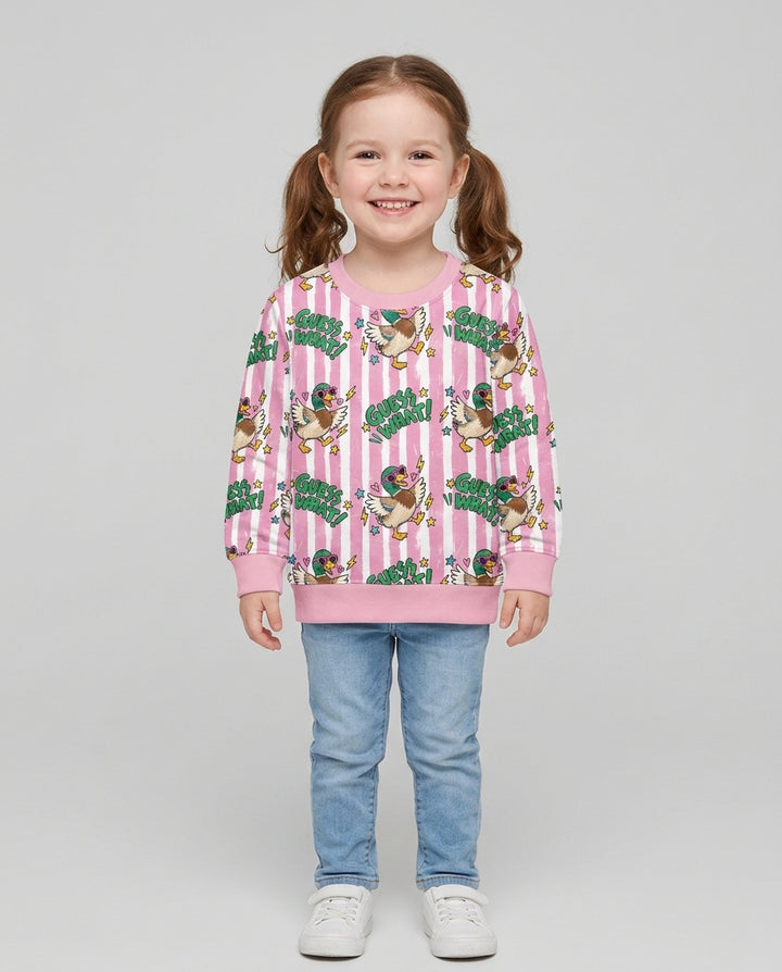 Guess What Mallard Butt Bamboo Crewneck Sweatshirt