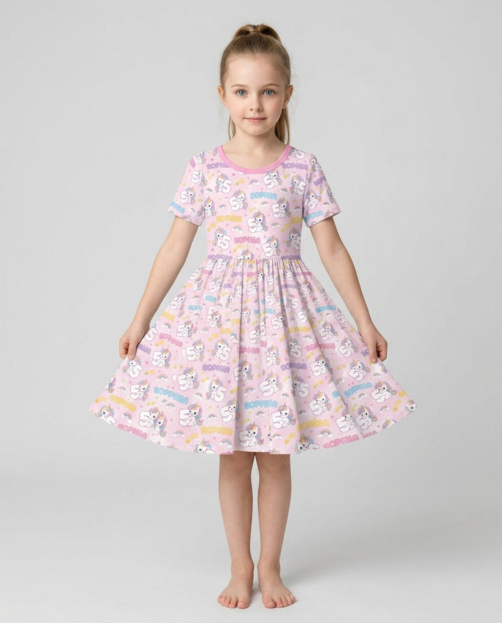 Vorlage Bambus Twirl Kleid