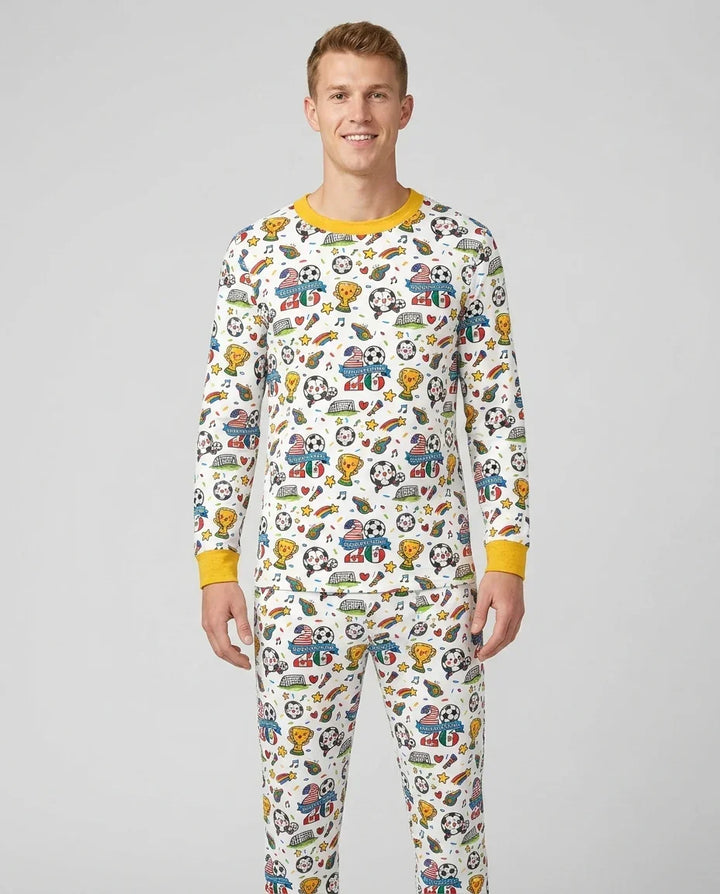 Vorlage Herren-Pyjama-Set