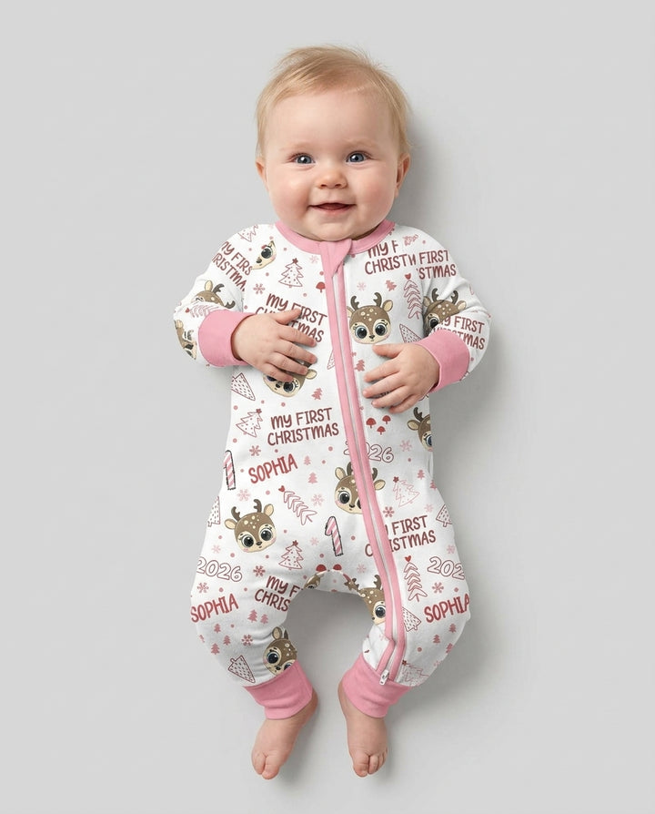 Gerippte Babykleidung mit individuellem Foto - Weich &amp; Skizzenhaft