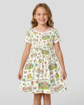 Vorlage Bambus Twirl Kleid