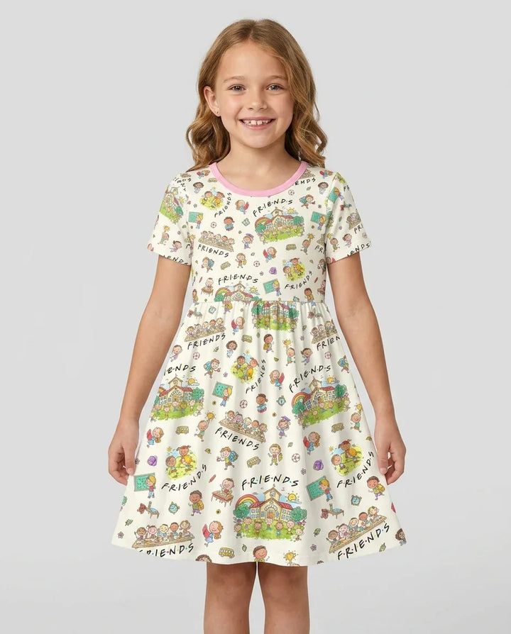 Vorlage Bambus Twirl Kleid