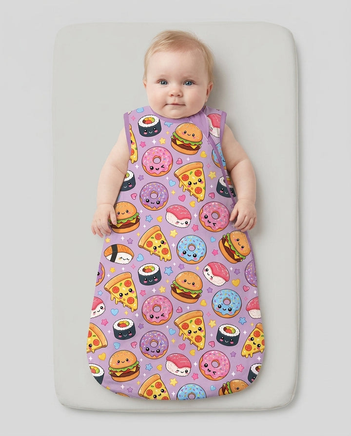 Kawaii Snack Party Bamboo Sleep Bag