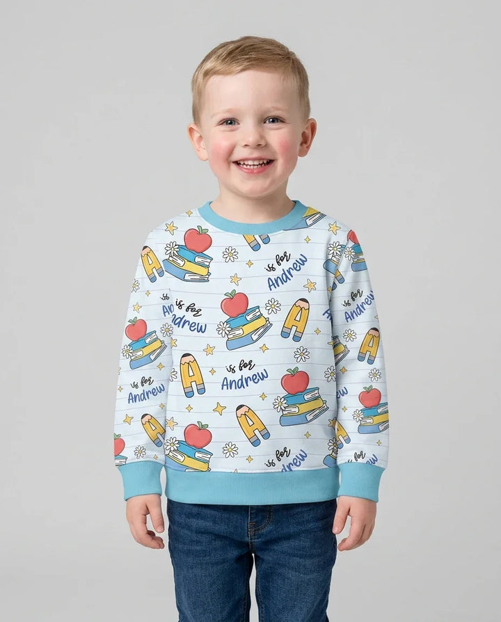 Custom Template Bambus-Rundhals-Sweatshirt