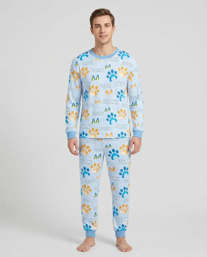 Vorlage Benutzerdefiniertes Herren-Pyjama-Set
