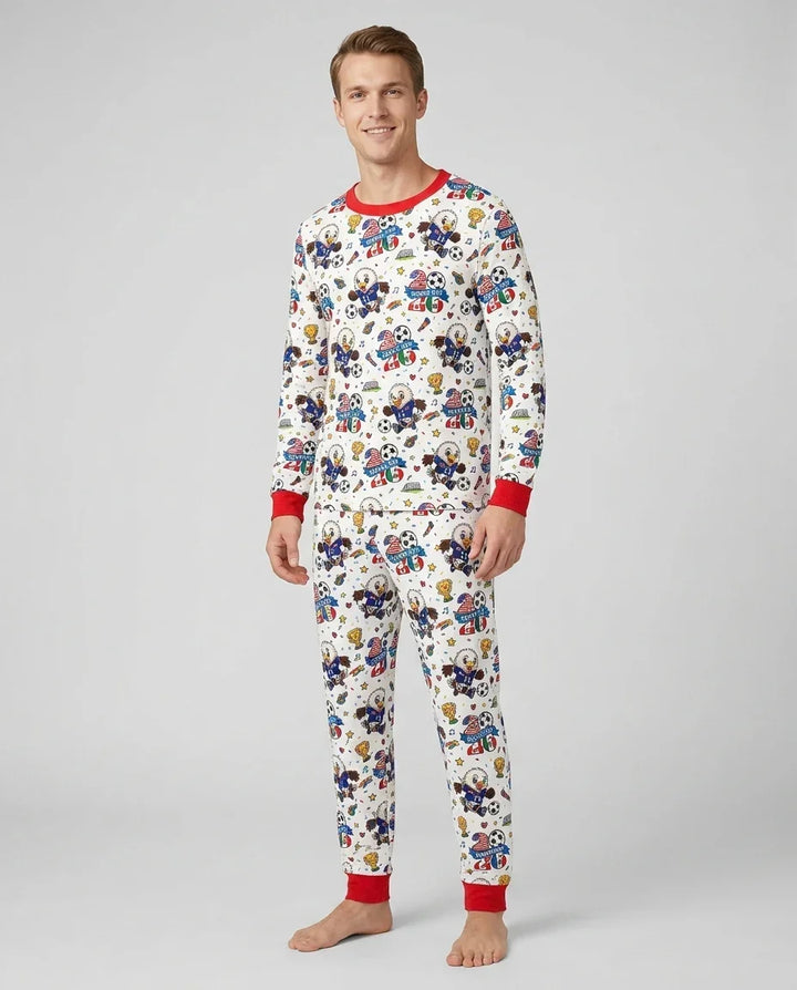 Vorlage Bambus-Pyjama-Set für Herren