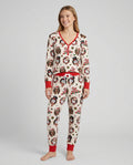 Funny Butt Christmas Squad Bamboo Women Pajama Set