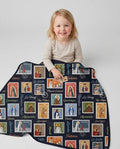 Vorlage Quilt Decke