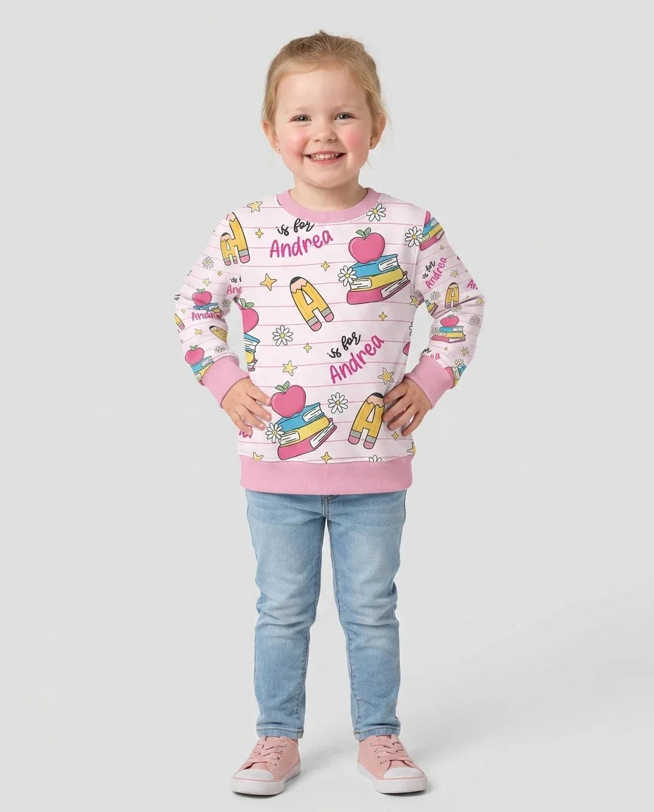 Custom Template Bambus-Rundhals-Sweatshirt