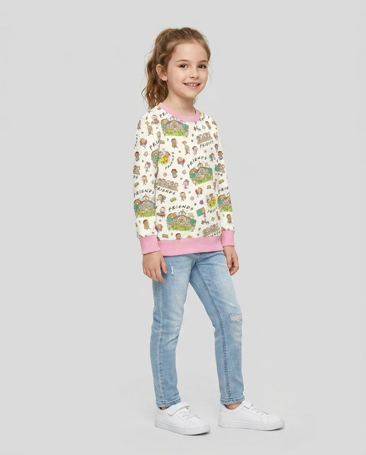 Sweatshirt mit Rundhalsausschnitt aus Bambusfaser