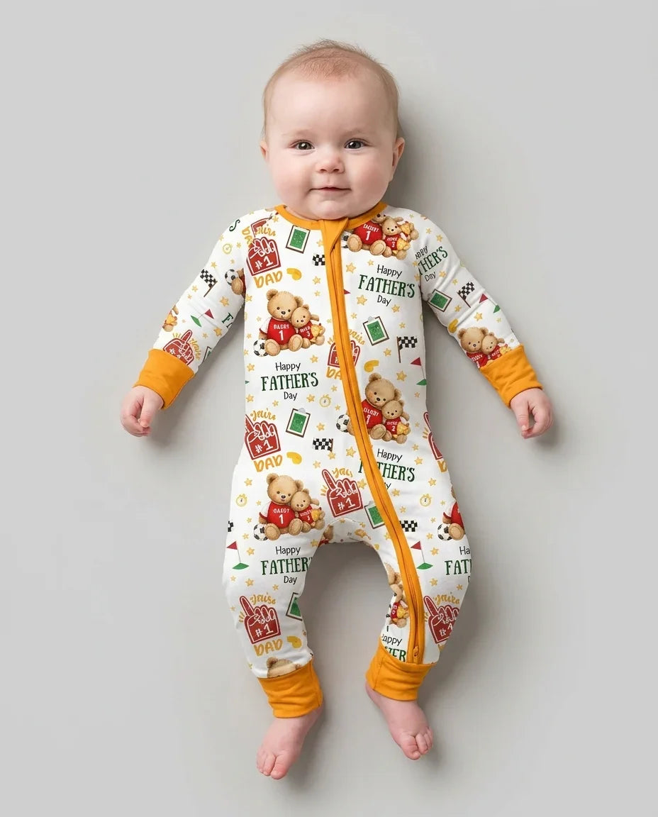 Gerippte Babykleidung mit individuellem Foto - Weich &amp; Skizzenhaft