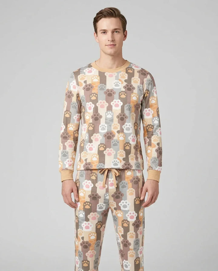 Vorlage Herren-Pyjama-Set