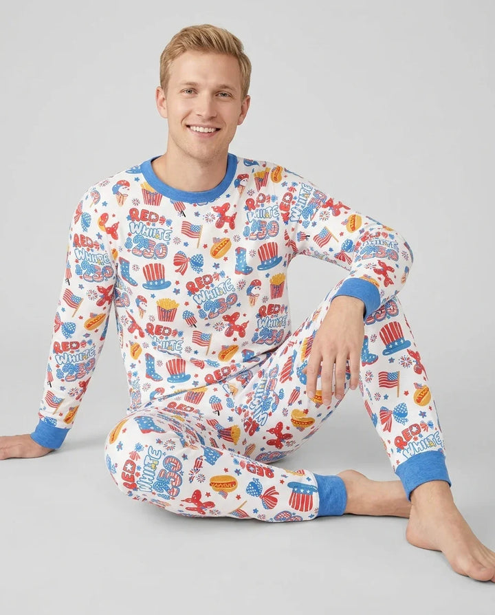 Vorlage Herren-Pyjama-Set
