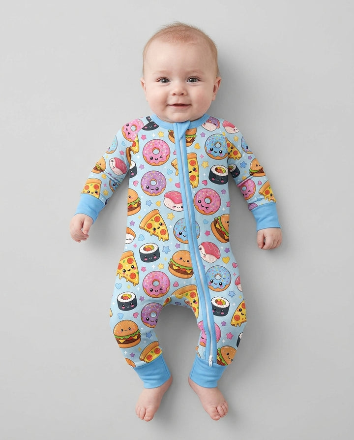 Kawaii Snack Party Bamboo Convertible Zippy