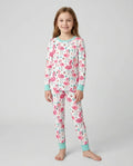 Hello Flamigo Bamboo Two Piece Long Sleeve Pajama Set