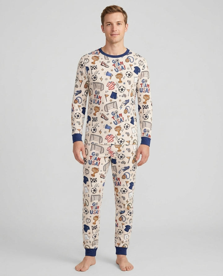 Vorlage Bambus-Pyjama-Set für Herren