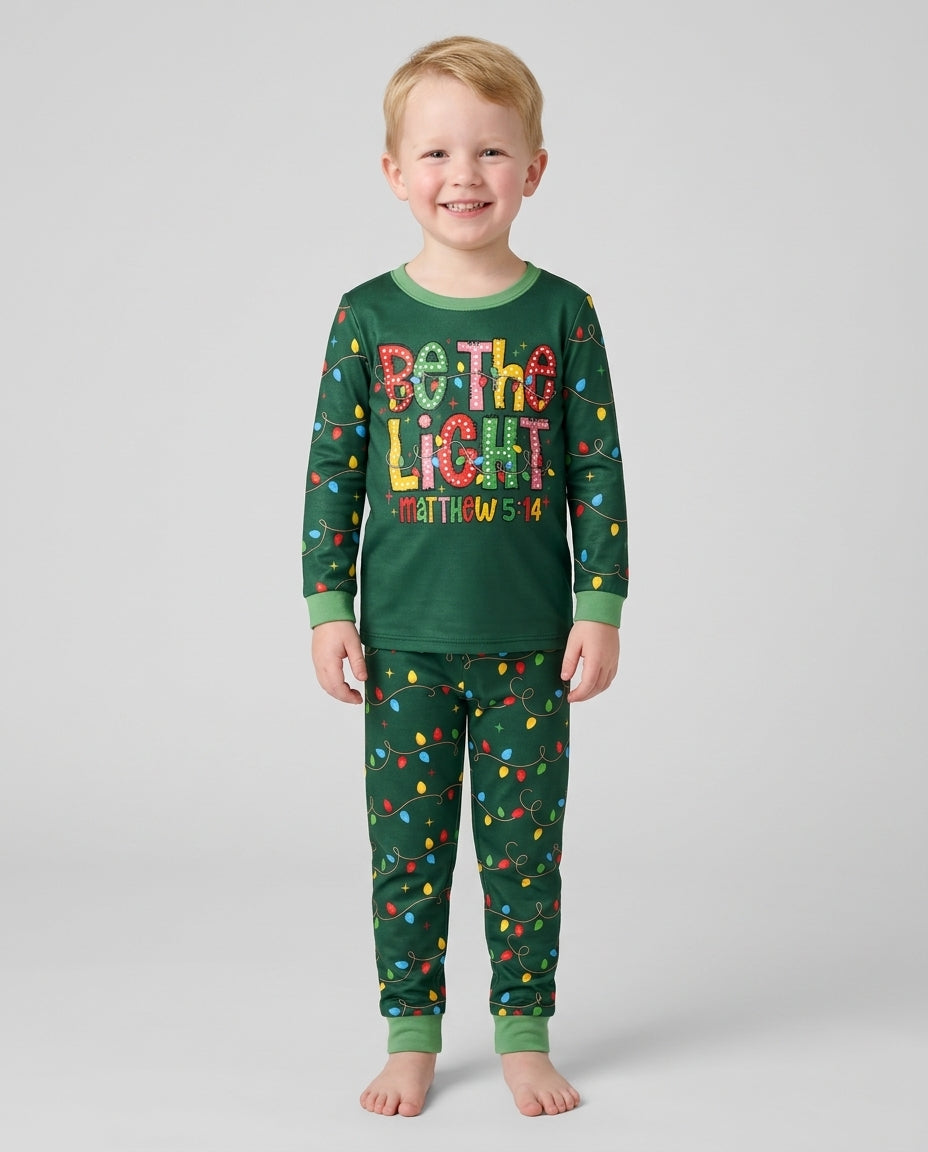 Be The Light Bamboo Two Piece Long Sleeve Pajama Set