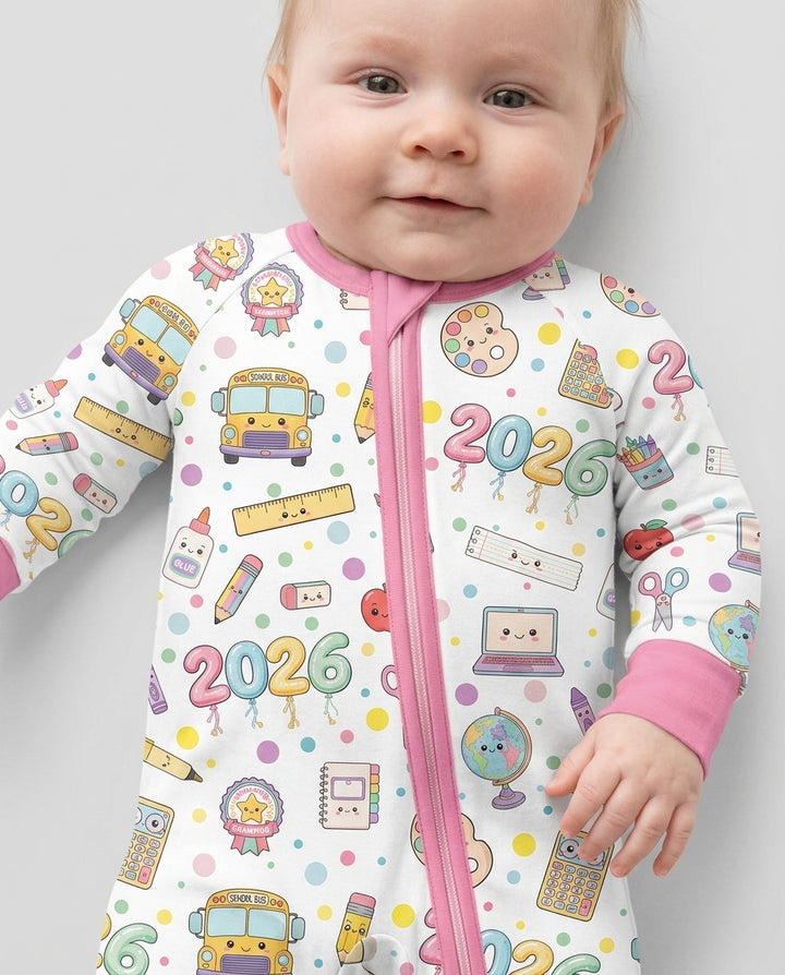 Gerippte Babykleidung mit individuellem Foto - Weich &amp; Skizzenhaft