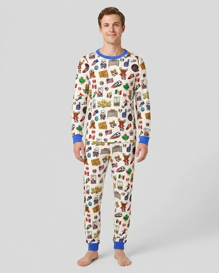 Vorlage Bambus-Pyjama-Set für Herren