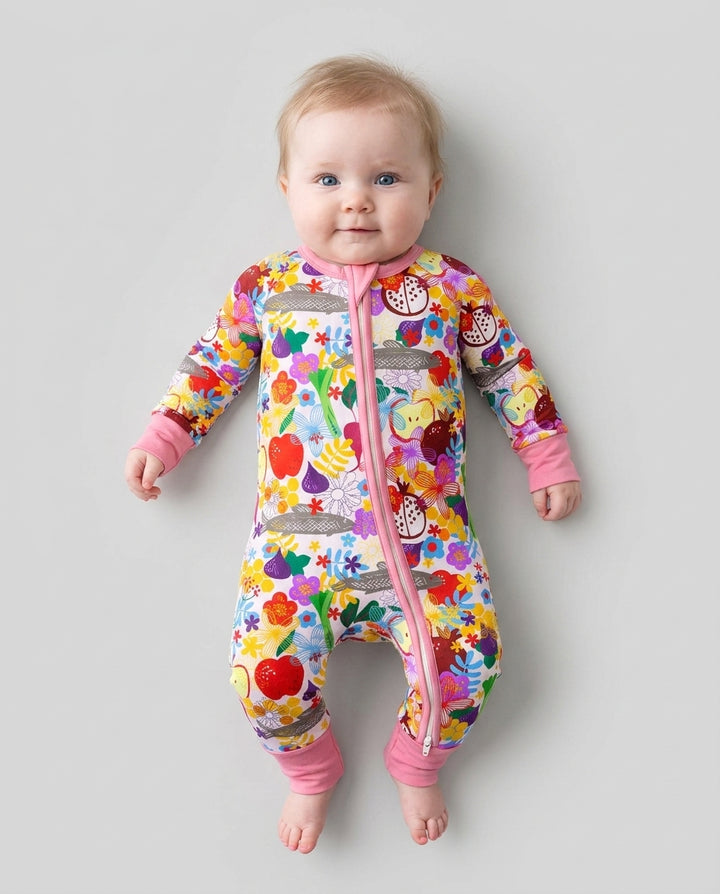 Gerippte Babykleidung mit individuellem Foto - Weich &amp; Skizzenhaft