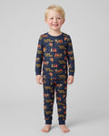 Tonight We Ride Christmas Bamboo Two Piece Long Sleeve Pajama Set