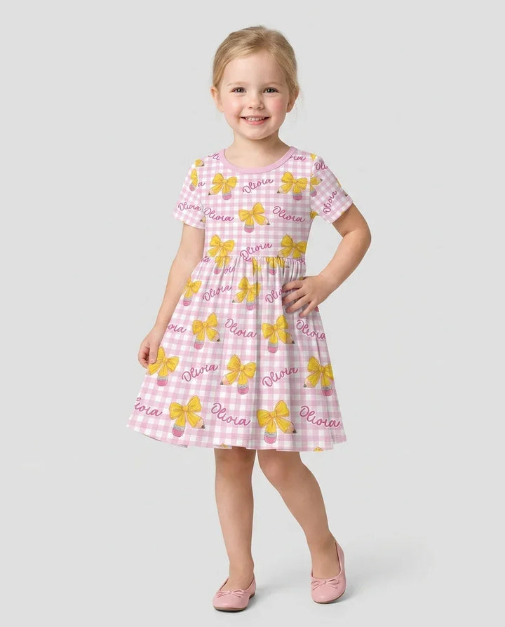 Vorlage Bambus Twirl Kleid