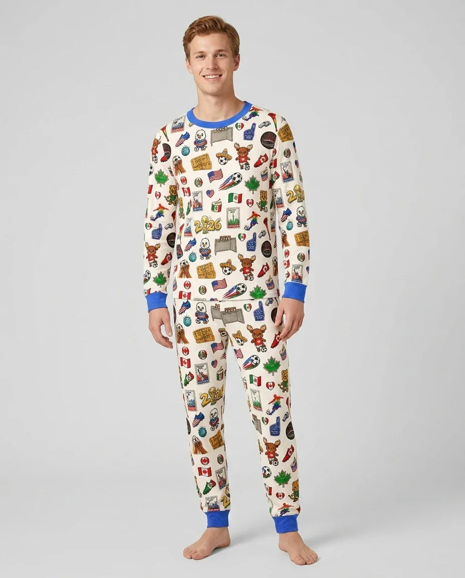 Vorlage Bambus-Pyjama-Set für Herren