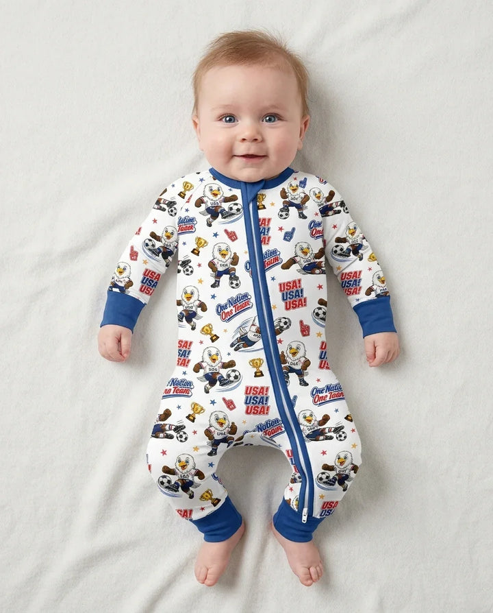 Gerippte Babykleidung mit individuellem Foto - Weich &amp; Skizzenhaft