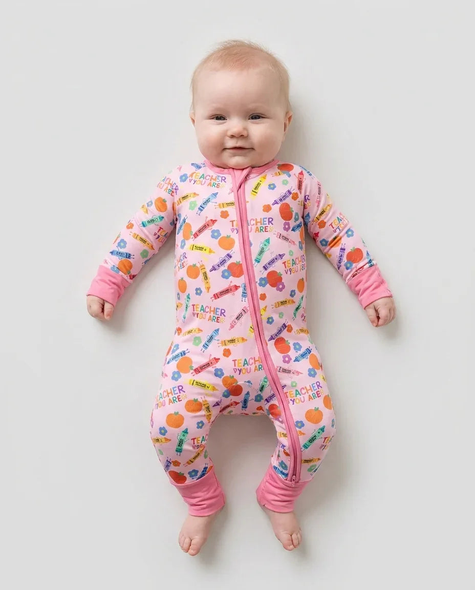 Gerippte Babykleidung mit individuellem Foto - Weich &amp; Skizzenhaft
