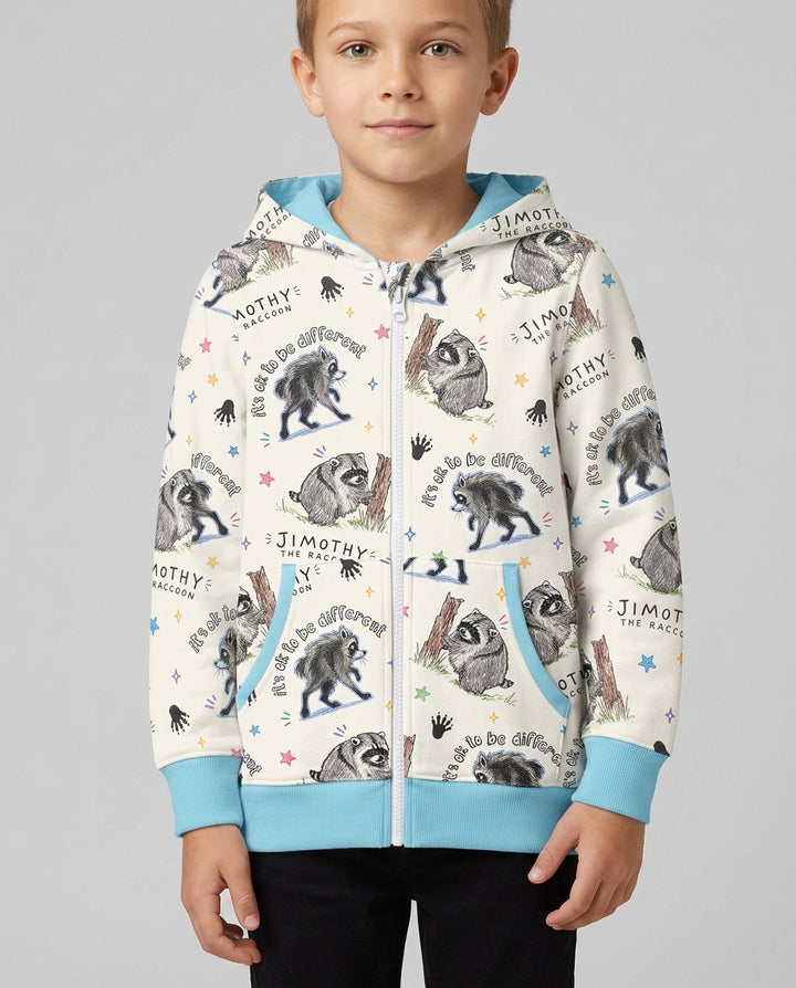 It's Okay to be Jimothy Bamboo Zip Hoodie