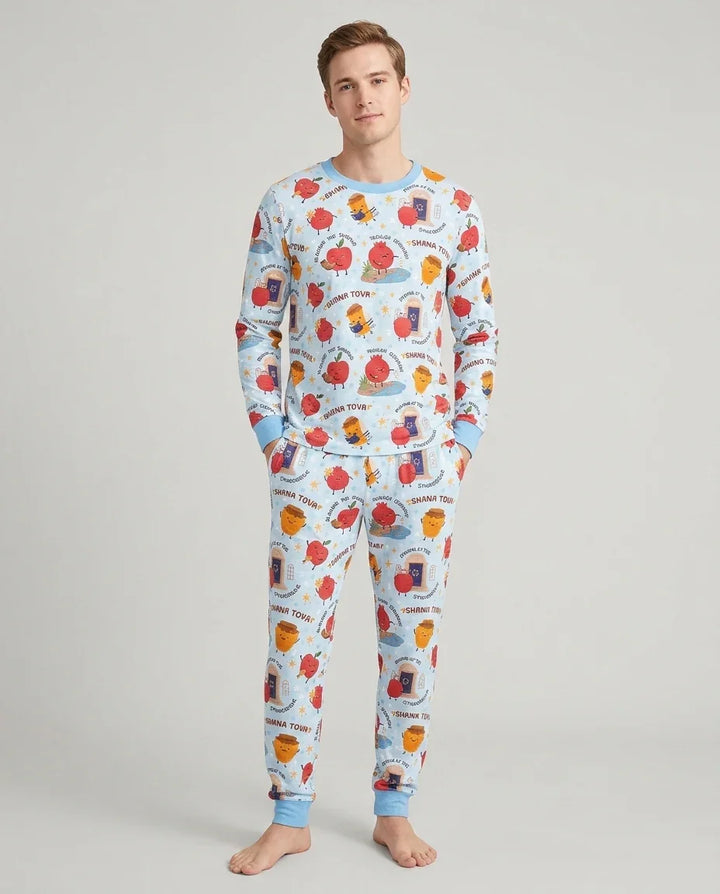 Sweet Sacred Moments Family Matching Bamboo Men's Pajama Set