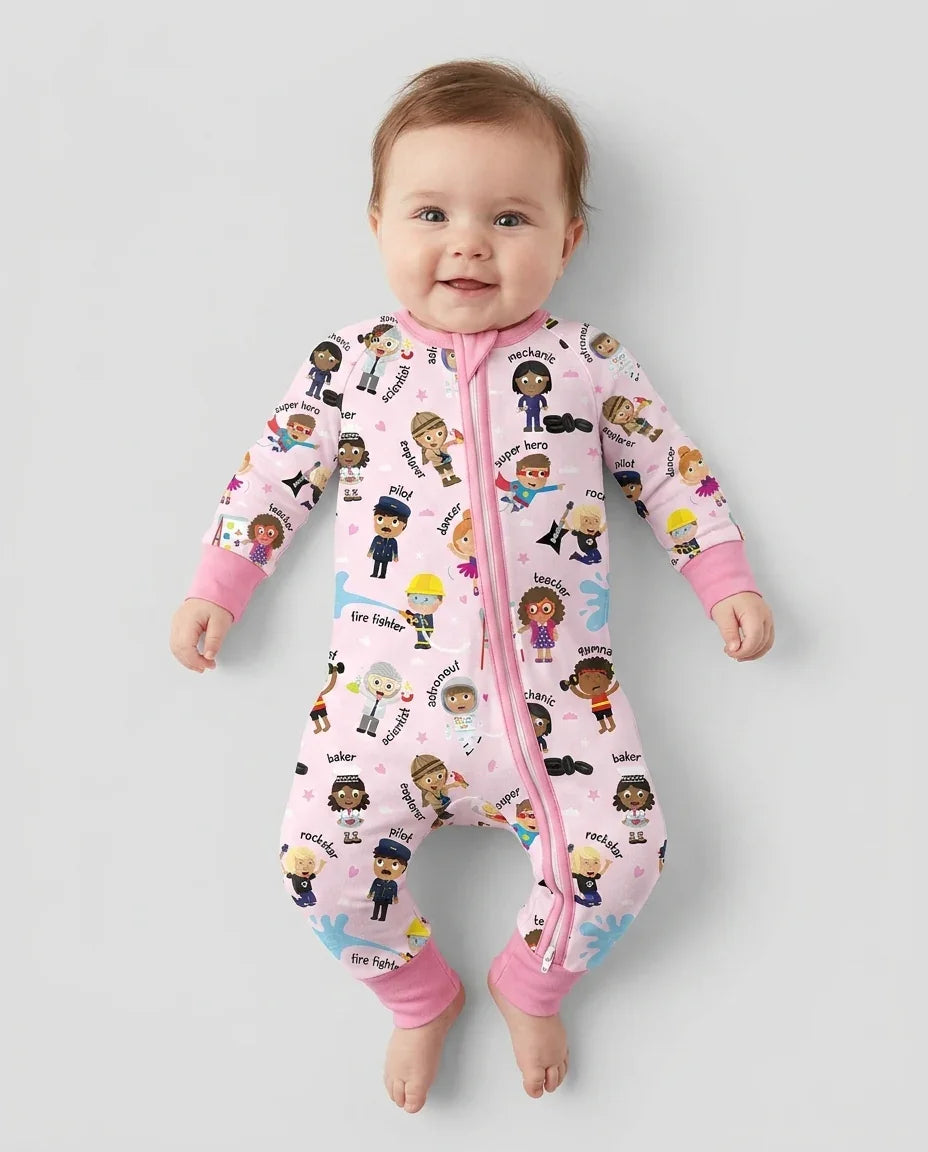 Gerippte Babykleidung mit individuellem Foto - Weich &amp; Skizzenhaft