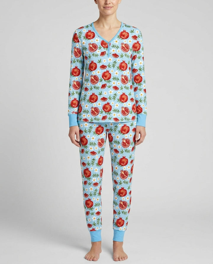 Vorlage Bambus Damen Pyjama Set