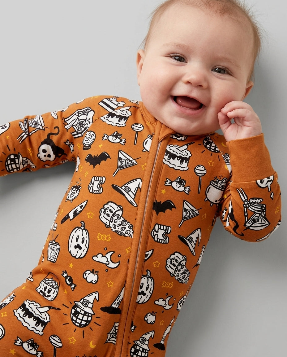 Gerippte Babykleidung mit individuellem Foto - Weich &amp; Skizzenhaft