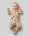 Gerippte Babykleidung mit individuellem Foto - Weich &amp; Skizzenhaft