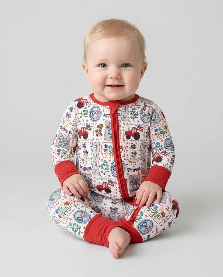Gerippte Babykleidung mit individuellem Foto - Weich &amp; Skizzenhaft