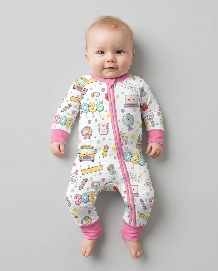 Gerippte Babykleidung mit individuellem Foto - Weich &amp; Skizzenhaft