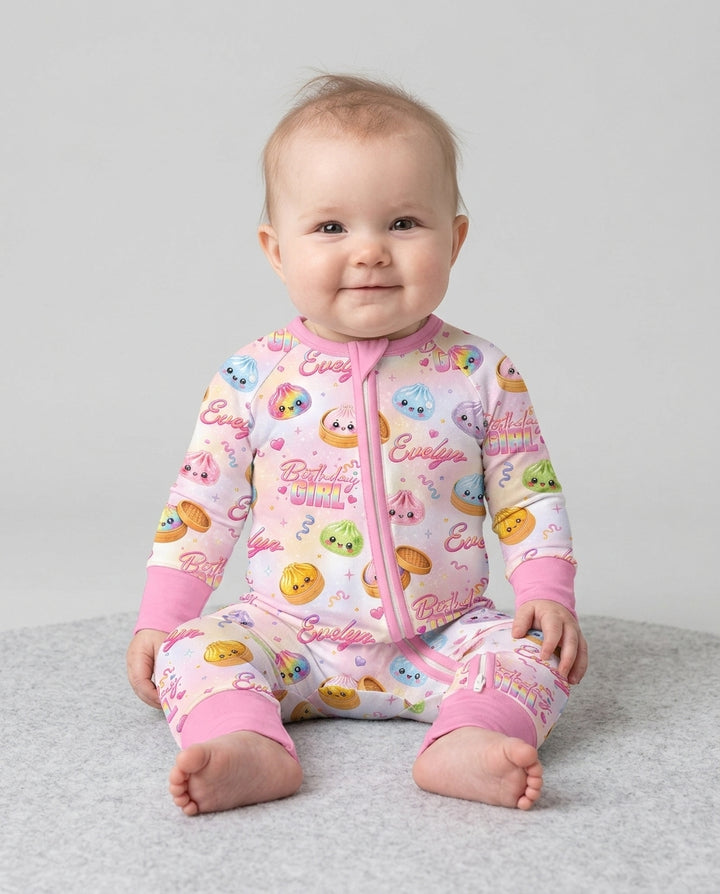 Gerippte Babykleidung mit individuellem Foto - Weich &amp; Skizzenhaft