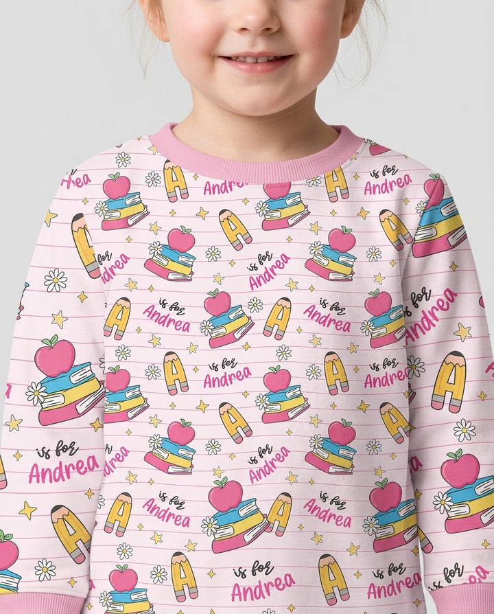 Custom Template Bambus-Rundhals-Sweatshirt
