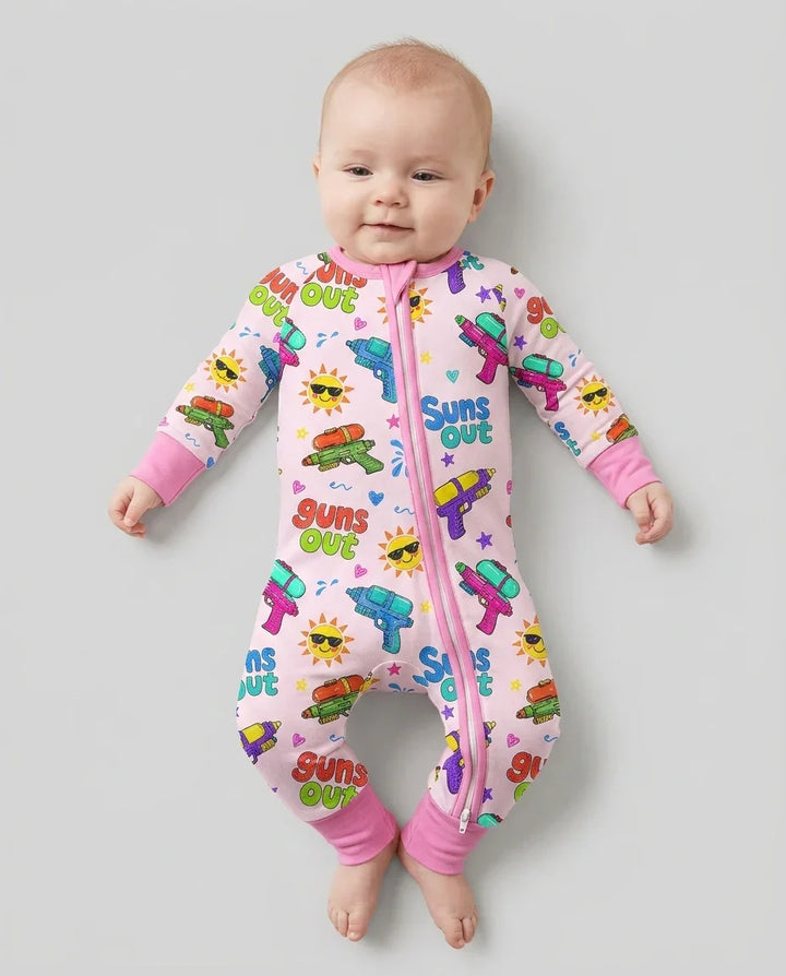 Gerippte Babykleidung mit individuellem Foto - Weich &amp; Skizzenhaft