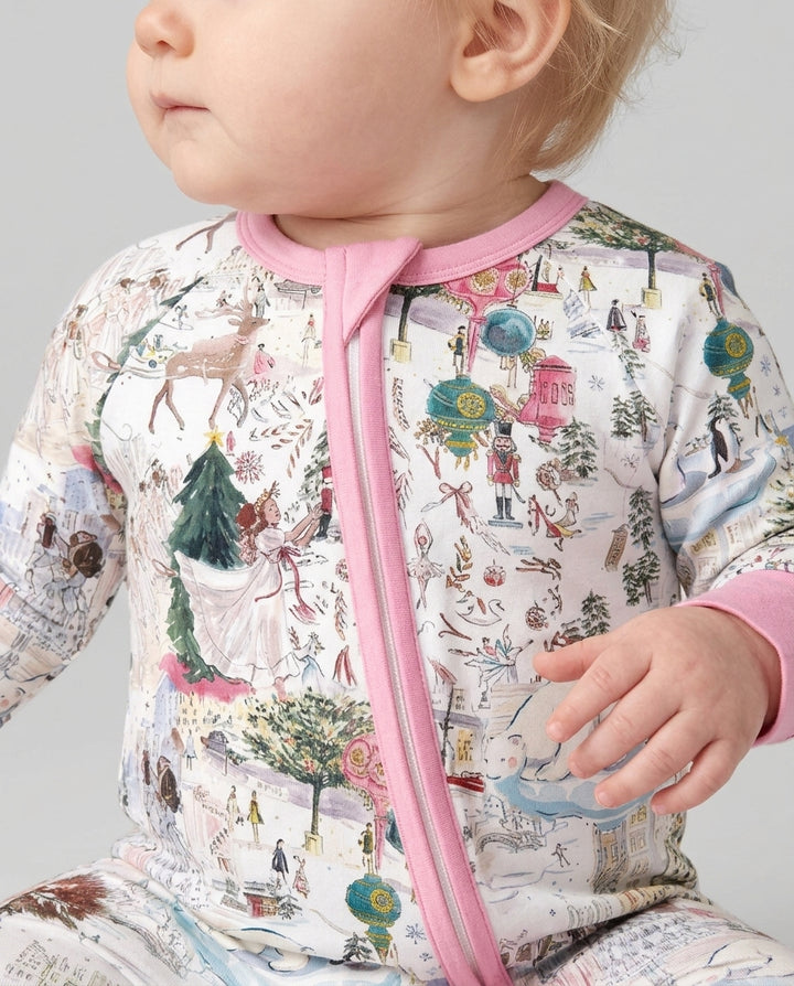 Enchanted Winter Wonderland Bamboo Convertible Zippy