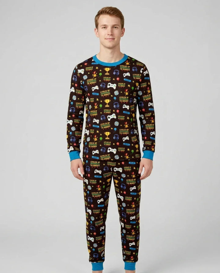 Vorlage Herren-Pyjama-Set