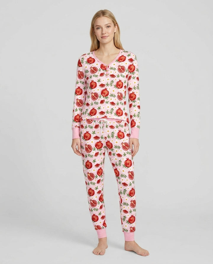 Vorlage Bambus Damen Pyjama Set