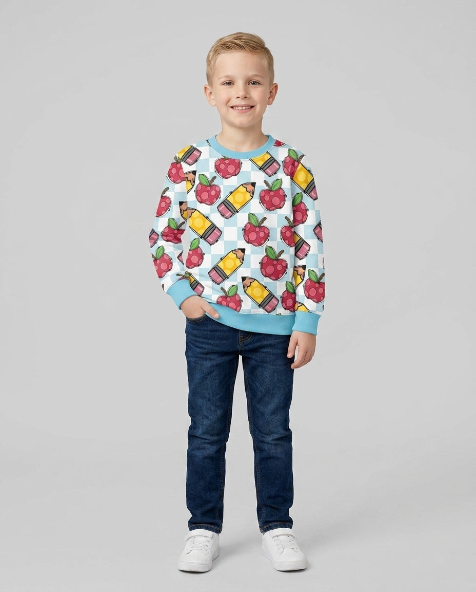Sweatshirt mit Rundhalsausschnitt aus Bambusfaser