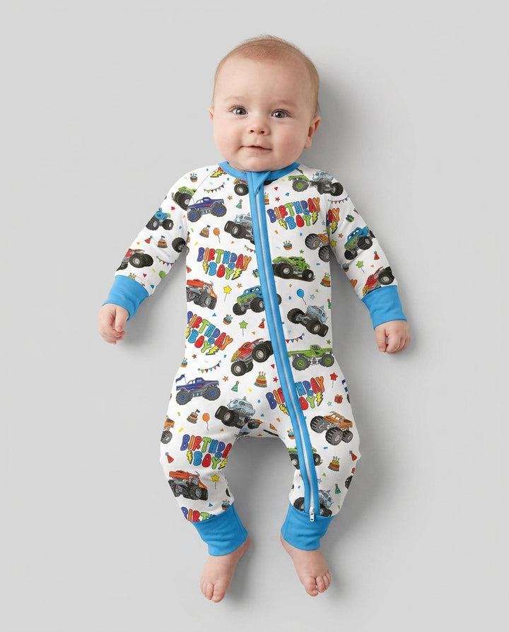 Gerippte Babykleidung mit individuellem Foto - Weich &amp; Skizzenhaft