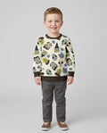Halloween Face Bamboo Crewneck Sweatshirt