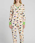 Vorlage Bambus Damen Pyjama Set