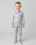 Pumpkin Cozy Fall Bamboo Two Piece Long Sleeve Pajama Set