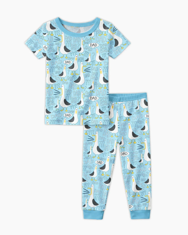 Zweiteiliges, kurzärmliges Pyjama-Set mit Marienkäfern